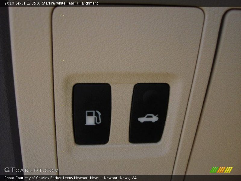 Starfire White Pearl / Parchment 2010 Lexus ES 350