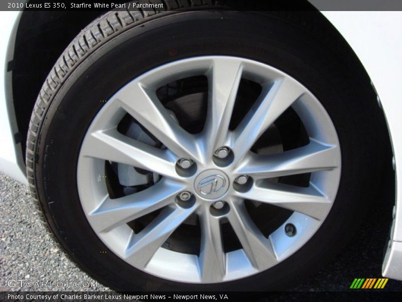 Starfire White Pearl / Parchment 2010 Lexus ES 350