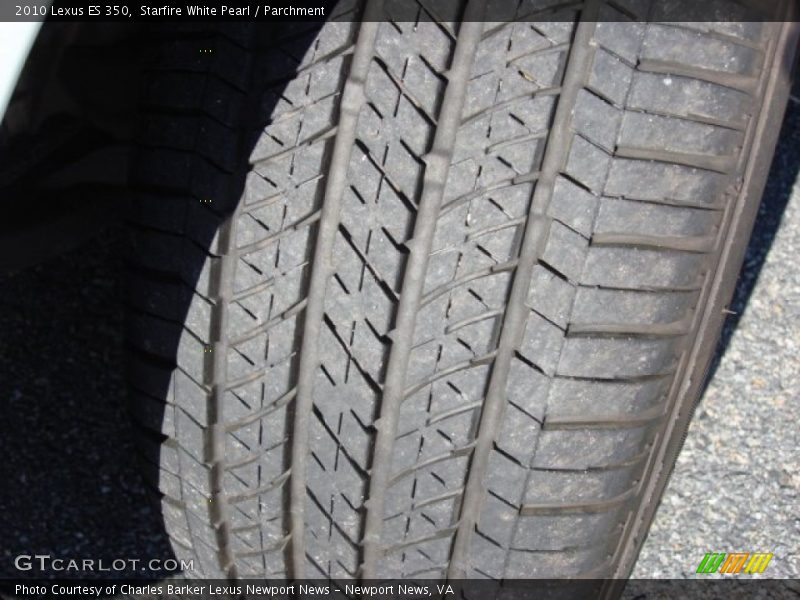 Starfire White Pearl / Parchment 2010 Lexus ES 350