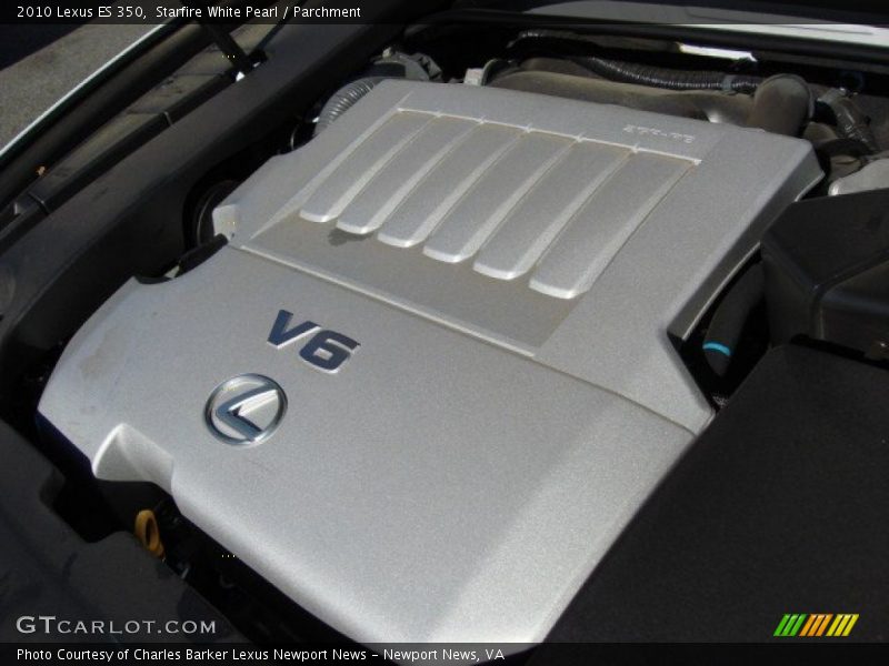 Starfire White Pearl / Parchment 2010 Lexus ES 350