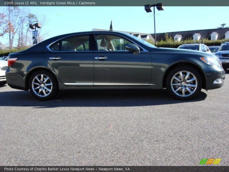 Verdigris Green Mica / Cashmere 2008 Lexus LS 460