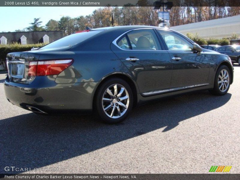 Verdigris Green Mica / Cashmere 2008 Lexus LS 460