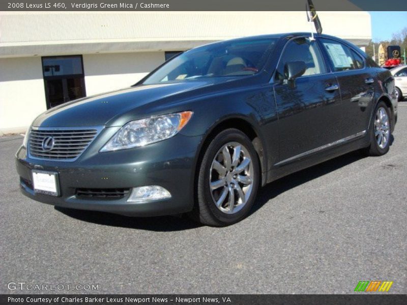 Verdigris Green Mica / Cashmere 2008 Lexus LS 460