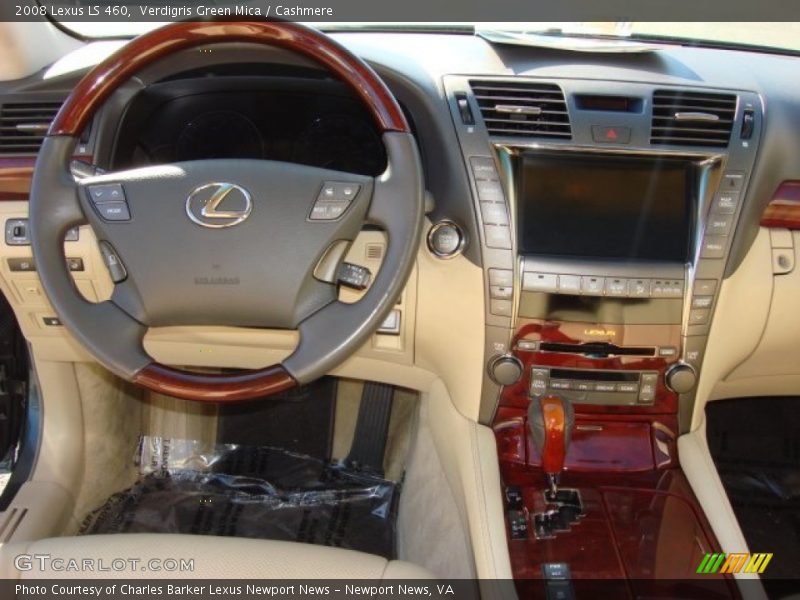 Verdigris Green Mica / Cashmere 2008 Lexus LS 460