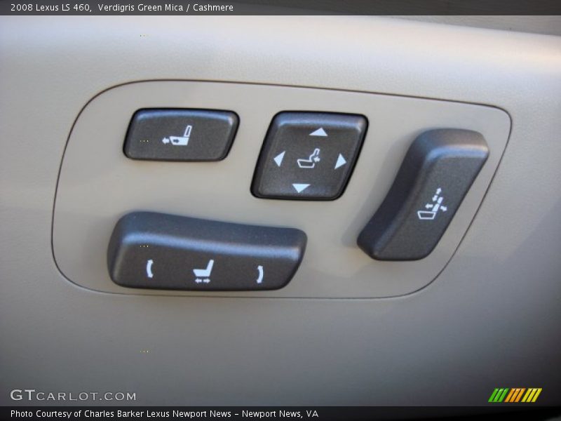 Verdigris Green Mica / Cashmere 2008 Lexus LS 460