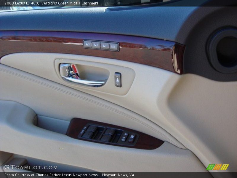 Verdigris Green Mica / Cashmere 2008 Lexus LS 460