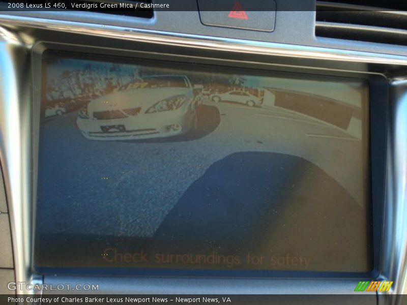 Verdigris Green Mica / Cashmere 2008 Lexus LS 460