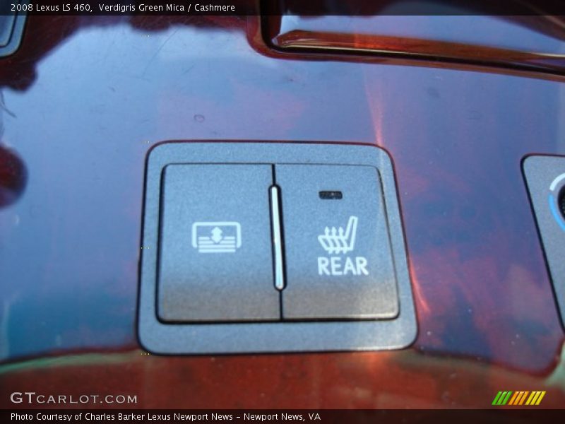 Verdigris Green Mica / Cashmere 2008 Lexus LS 460