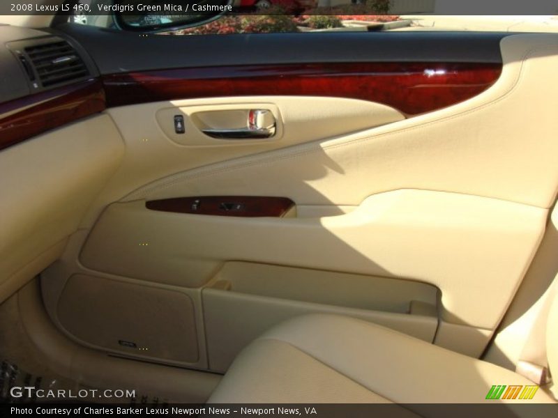 Verdigris Green Mica / Cashmere 2008 Lexus LS 460
