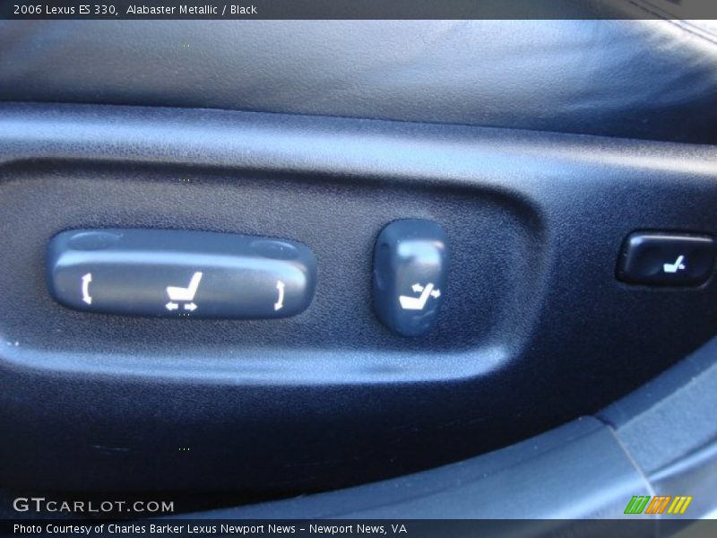 Alabaster Metallic / Black 2006 Lexus ES 330