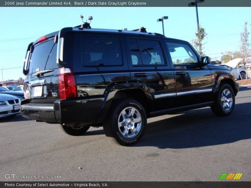 Black / Dark Slate Gray/Light Graystone 2006 Jeep Commander Limited 4x4