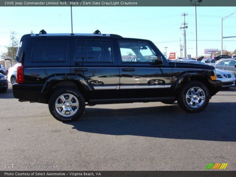 Black / Dark Slate Gray/Light Graystone 2006 Jeep Commander Limited 4x4