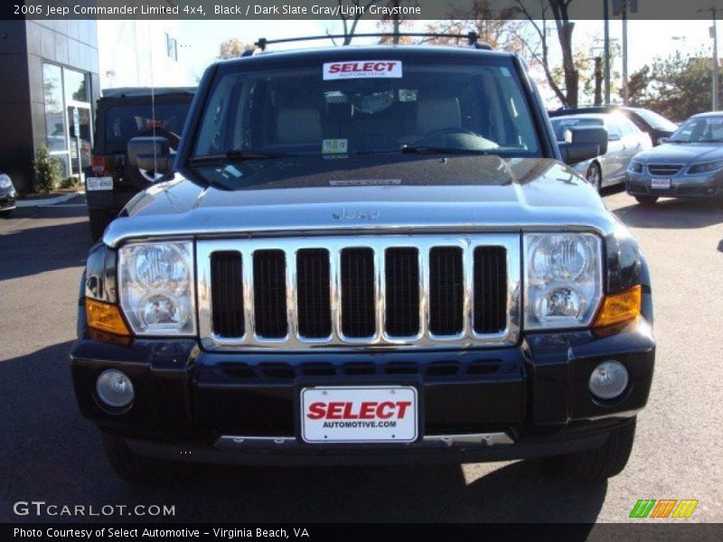 Black / Dark Slate Gray/Light Graystone 2006 Jeep Commander Limited 4x4