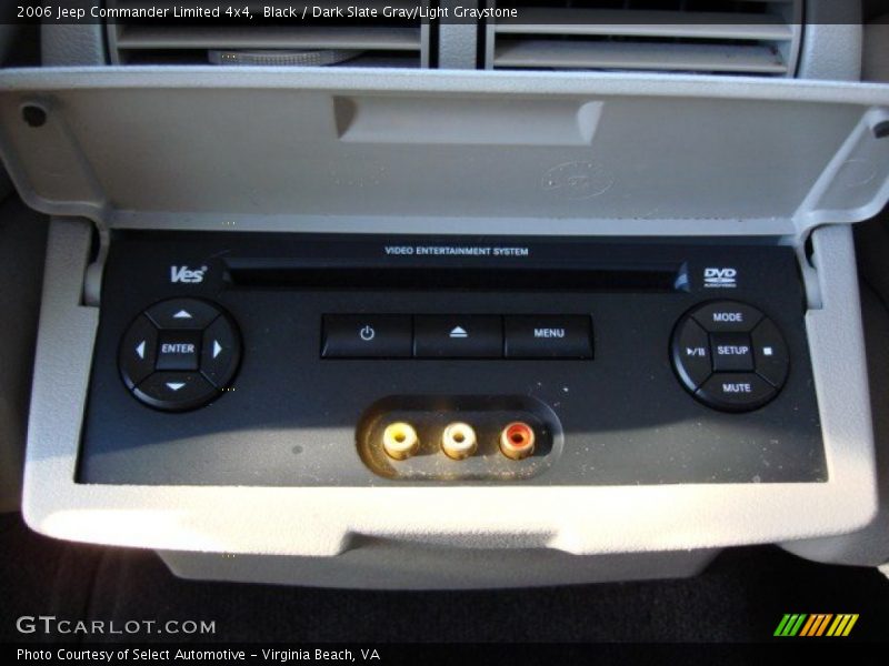Black / Dark Slate Gray/Light Graystone 2006 Jeep Commander Limited 4x4