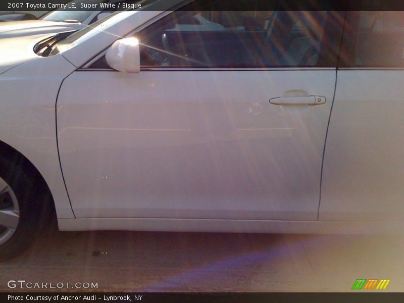 Super White / Bisque 2007 Toyota Camry LE
