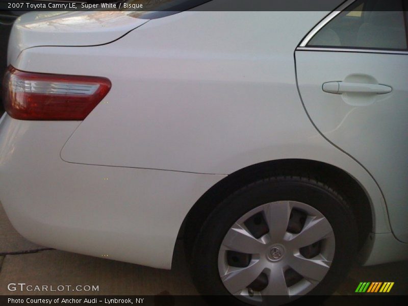 Super White / Bisque 2007 Toyota Camry LE
