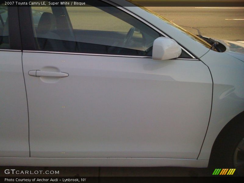 Super White / Bisque 2007 Toyota Camry LE