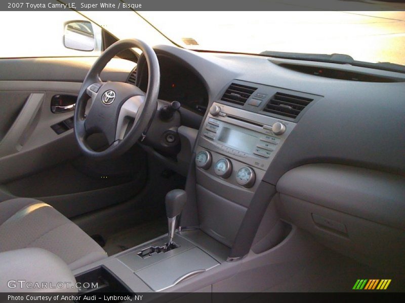 Super White / Bisque 2007 Toyota Camry LE