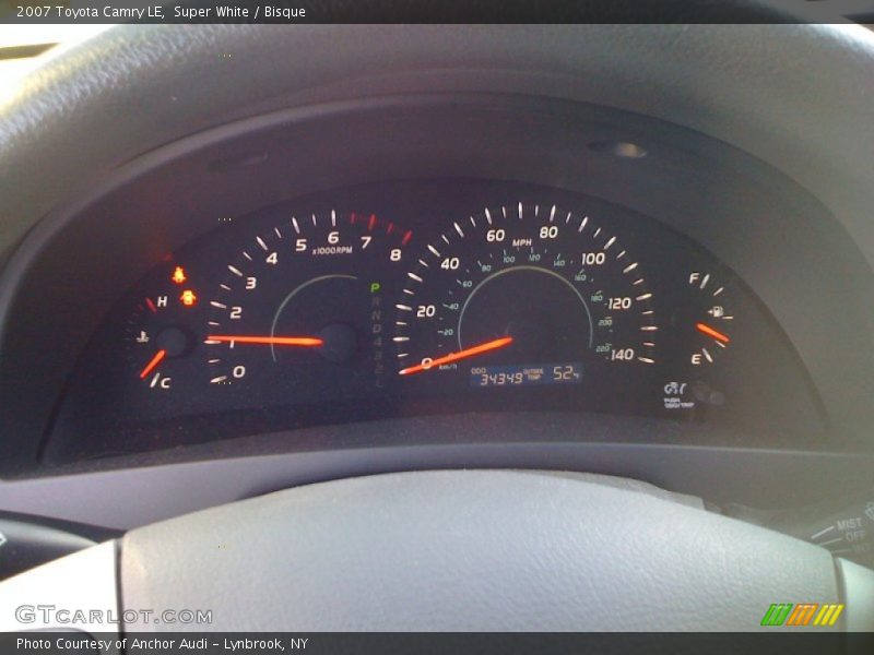 Super White / Bisque 2007 Toyota Camry LE