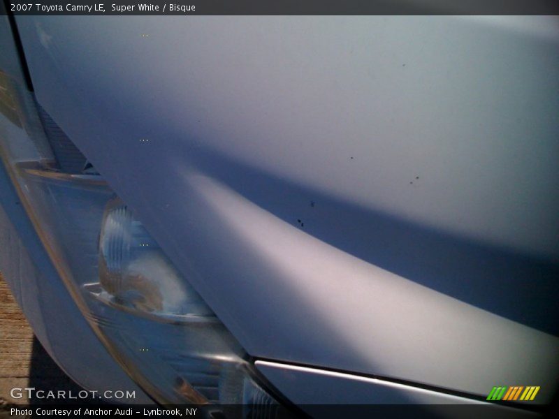 Super White / Bisque 2007 Toyota Camry LE