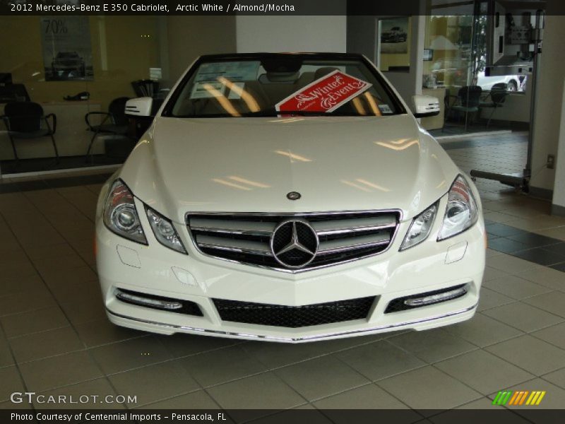 Arctic White / Almond/Mocha 2012 Mercedes-Benz E 350 Cabriolet