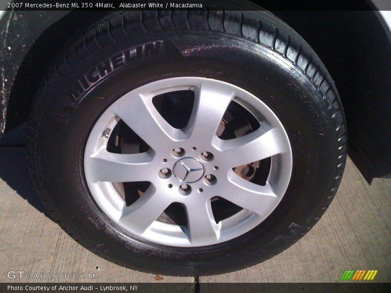 Alabaster White / Macadamia 2007 Mercedes-Benz ML 350 4Matic