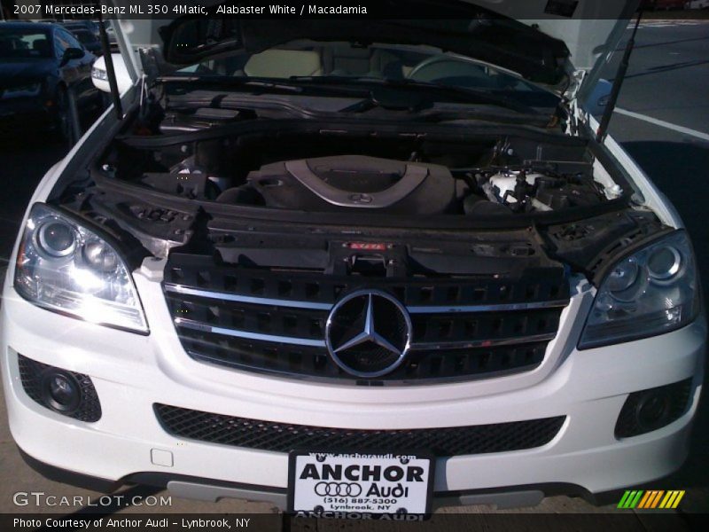 Alabaster White / Macadamia 2007 Mercedes-Benz ML 350 4Matic