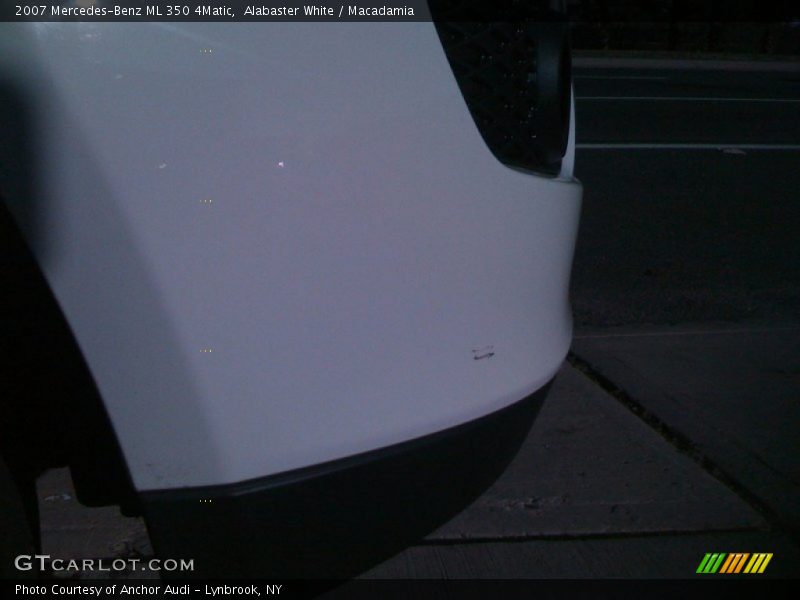 Alabaster White / Macadamia 2007 Mercedes-Benz ML 350 4Matic