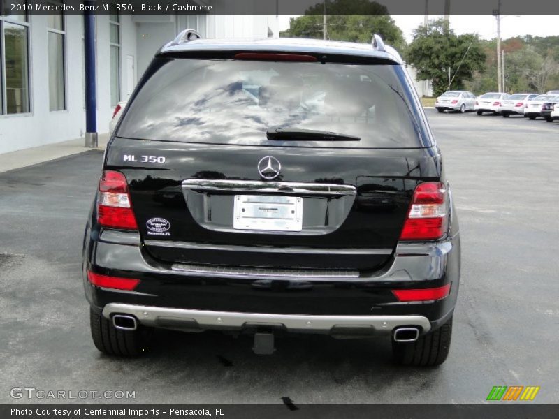 Black / Cashmere 2010 Mercedes-Benz ML 350