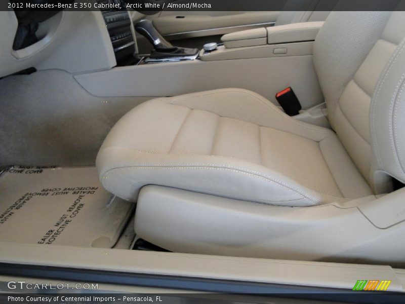 Arctic White / Almond/Mocha 2012 Mercedes-Benz E 350 Cabriolet