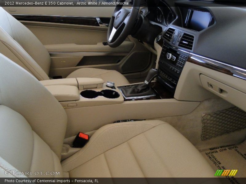 Arctic White / Almond/Mocha 2012 Mercedes-Benz E 350 Cabriolet