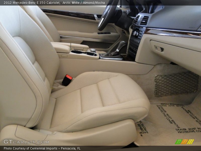 Arctic White / Almond/Mocha 2012 Mercedes-Benz E 350 Cabriolet