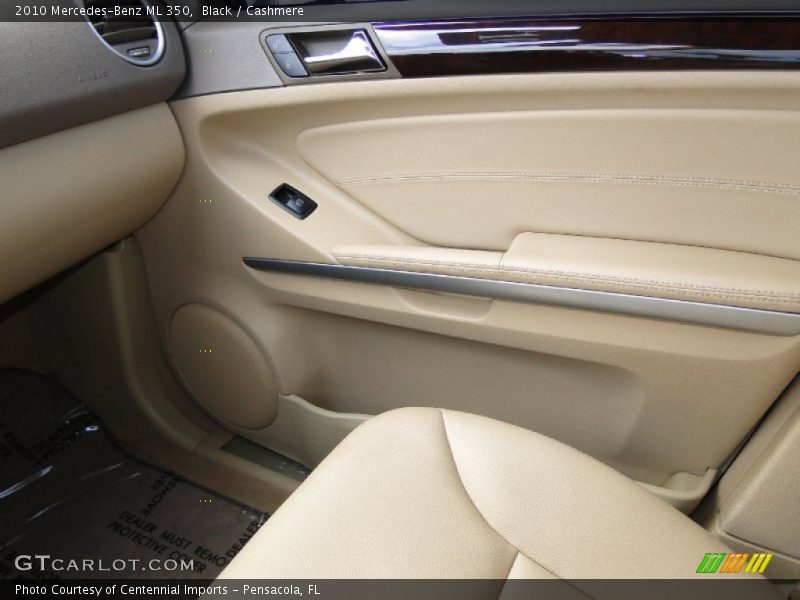 Black / Cashmere 2010 Mercedes-Benz ML 350