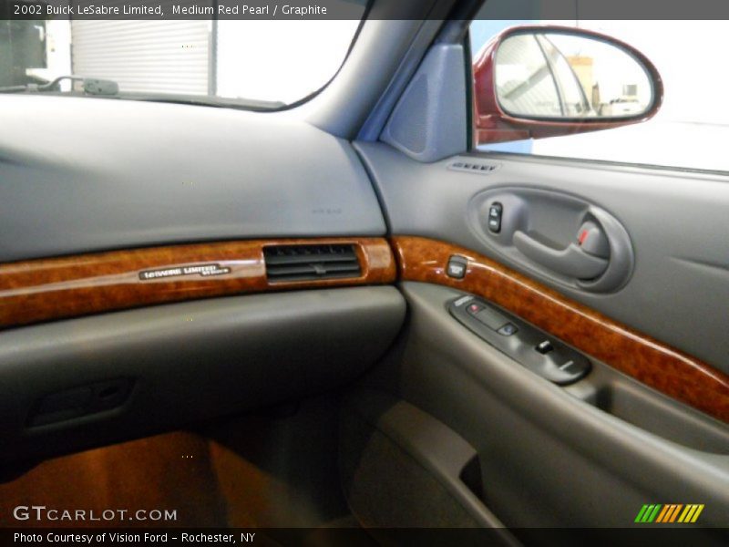 Medium Red Pearl / Graphite 2002 Buick LeSabre Limited