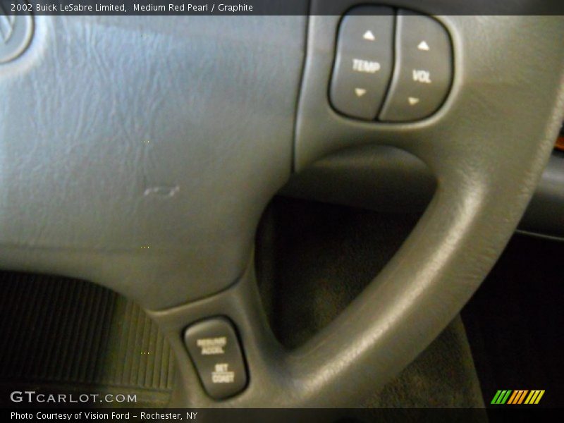 Medium Red Pearl / Graphite 2002 Buick LeSabre Limited