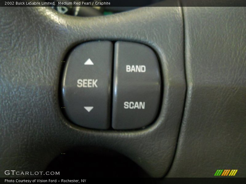 Medium Red Pearl / Graphite 2002 Buick LeSabre Limited