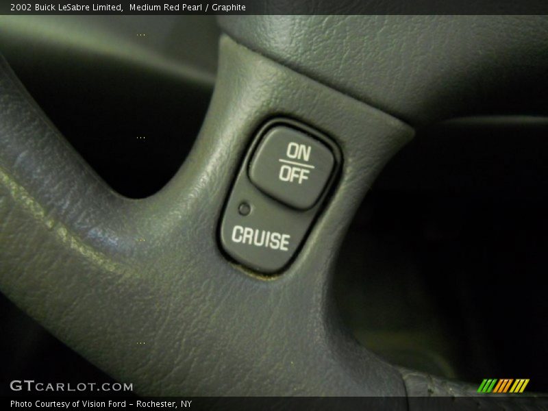 Medium Red Pearl / Graphite 2002 Buick LeSabre Limited