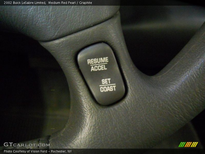 Medium Red Pearl / Graphite 2002 Buick LeSabre Limited