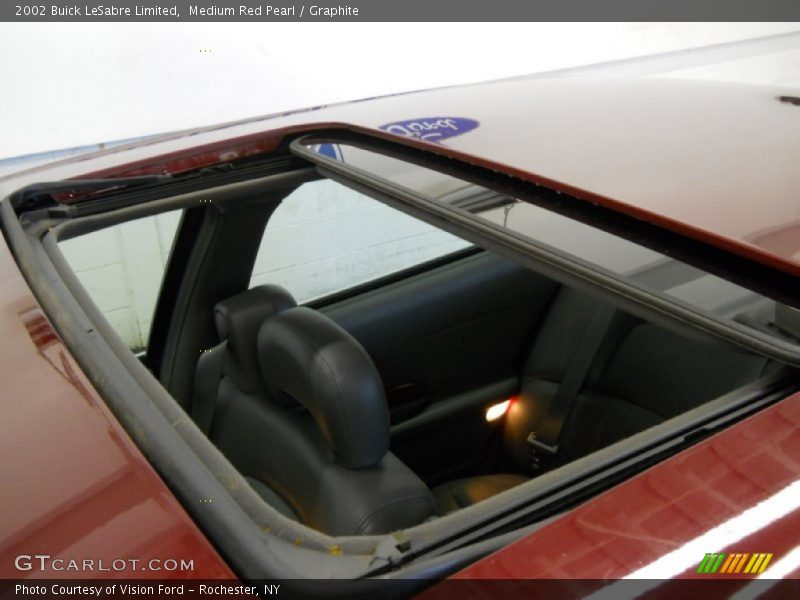 Medium Red Pearl / Graphite 2002 Buick LeSabre Limited