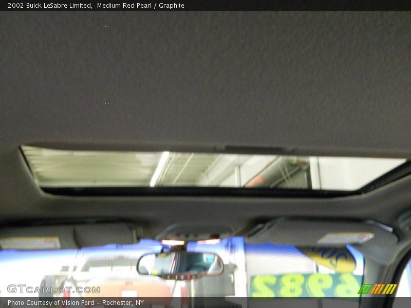 Medium Red Pearl / Graphite 2002 Buick LeSabre Limited