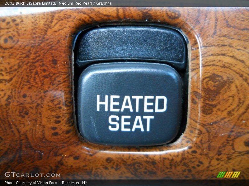 Medium Red Pearl / Graphite 2002 Buick LeSabre Limited