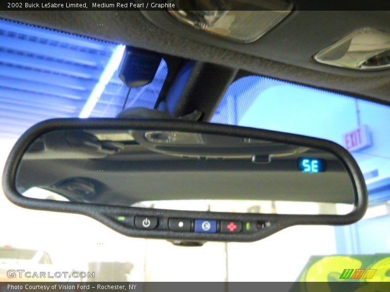 Medium Red Pearl / Graphite 2002 Buick LeSabre Limited