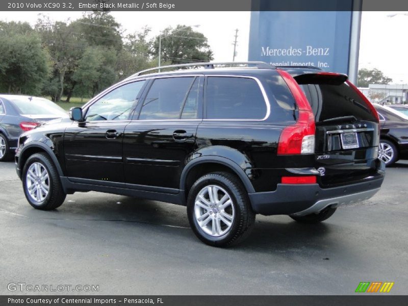 Ember Black Metallic / Soft Beige 2010 Volvo XC90 3.2