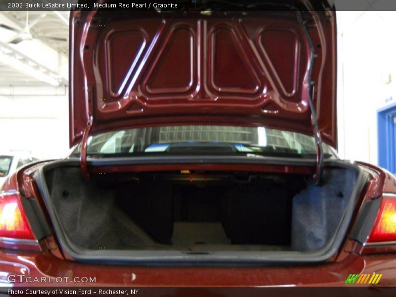 Medium Red Pearl / Graphite 2002 Buick LeSabre Limited