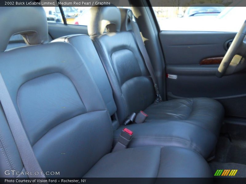 Medium Red Pearl / Graphite 2002 Buick LeSabre Limited