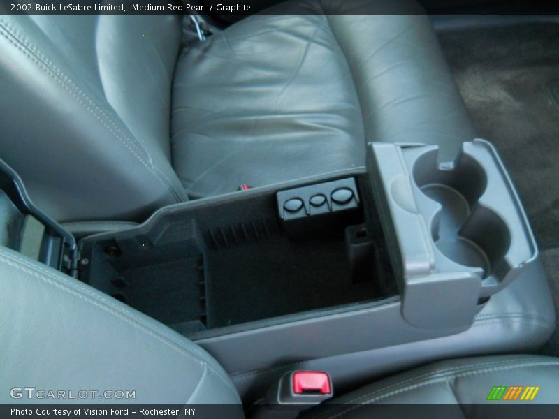 Medium Red Pearl / Graphite 2002 Buick LeSabre Limited