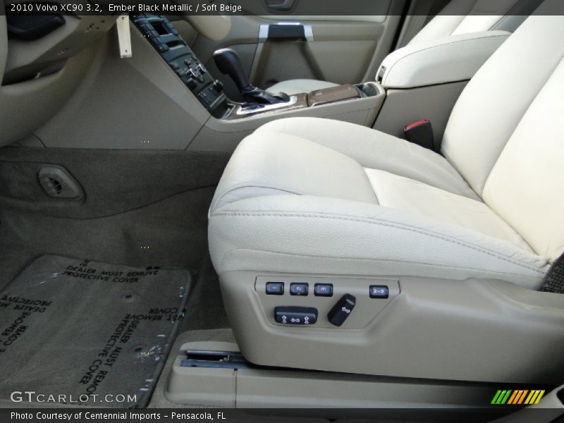 Ember Black Metallic / Soft Beige 2010 Volvo XC90 3.2