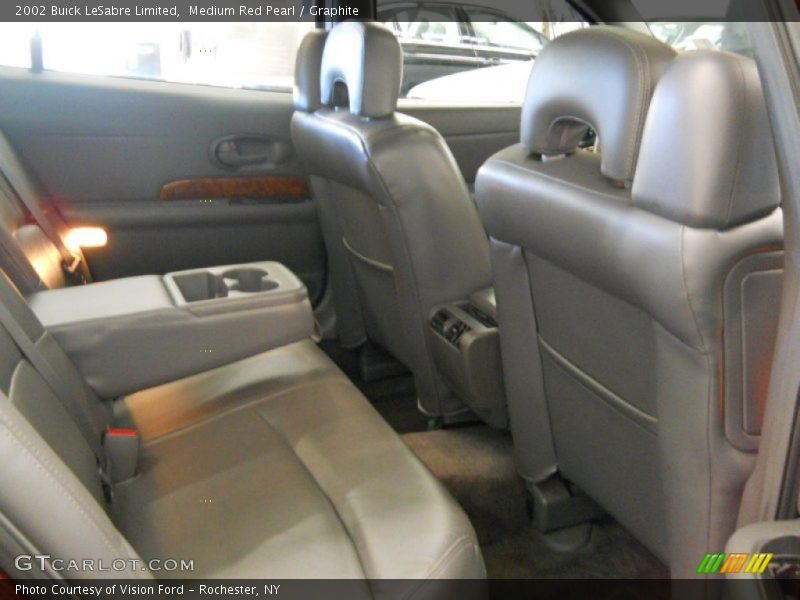 Medium Red Pearl / Graphite 2002 Buick LeSabre Limited