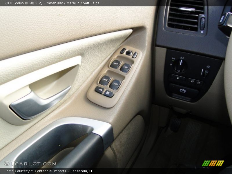 Ember Black Metallic / Soft Beige 2010 Volvo XC90 3.2