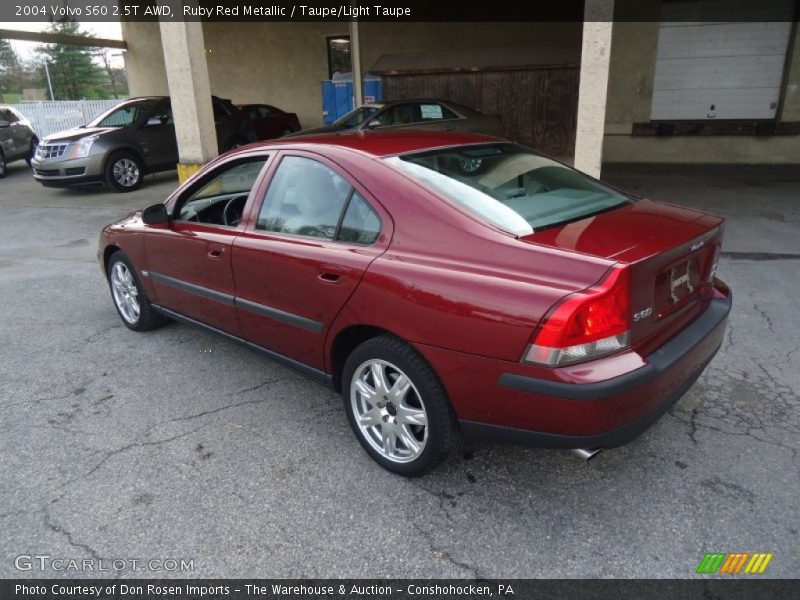  2004 S60 2.5T AWD Ruby Red Metallic